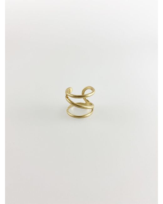 SVNX White Wrap Around Ring