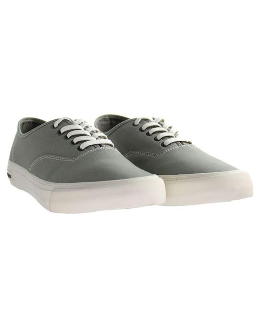 Seavees Gray Legend Sneaker Standard Granite Poplin Shoes for men