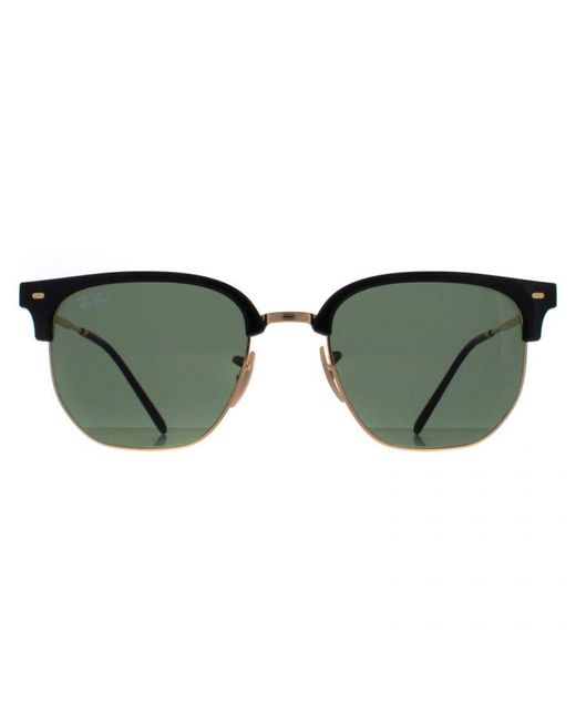 Ray-Ban Green Square On Rb4416 New Clubmaster Metal