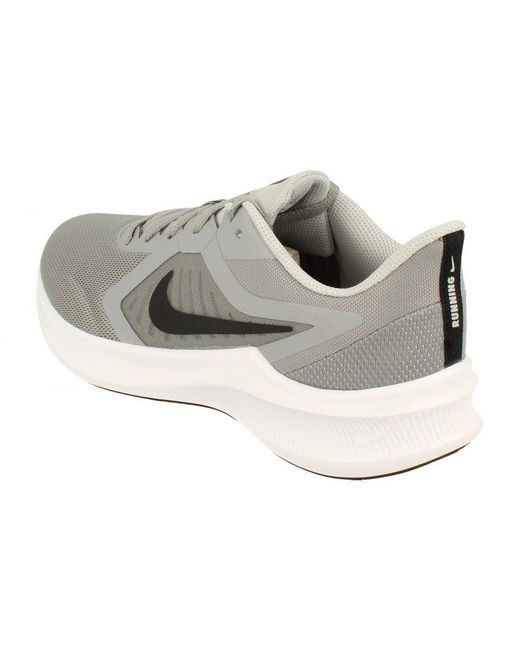Nike Gray Downshifter 10 Trainers for men