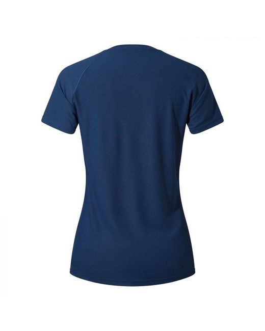 Berghaus Blue Womenss 24/7 Short Sleeve Tech Baselayer T-Shirt