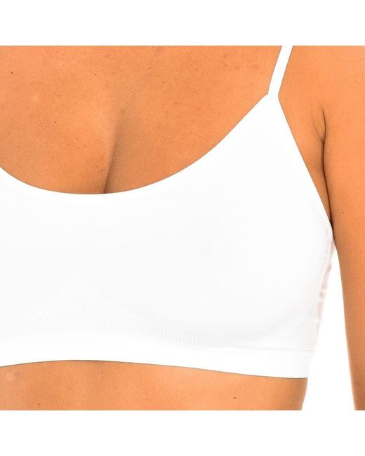 Intimidea White Reggiseno Beverly Hills Bra