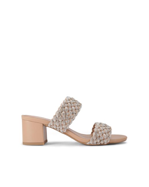 Carvela Kurt Geiger Pink Twisted Jewel Sandals