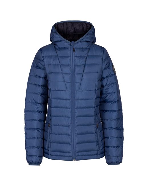 Trespass Blue Ladies Bartush Down Jacket Tone)