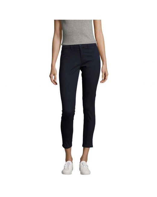 Sol's Blue Ladies Jules Chino Trousers (French)