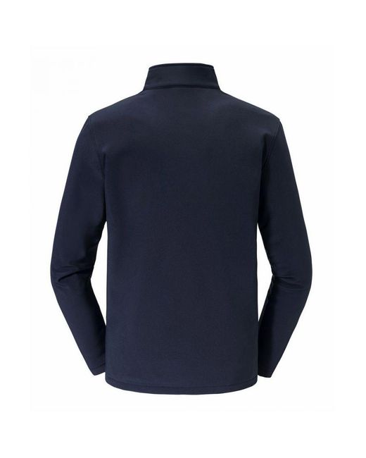 Russell Blue Essential Soft Shell Jacket (French) for men