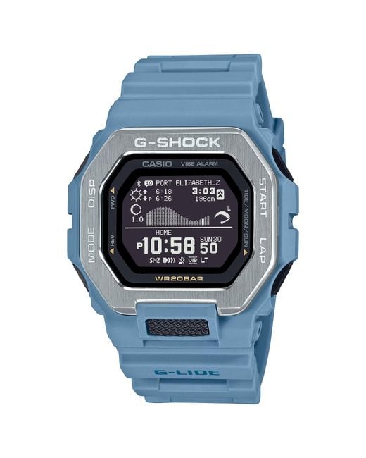 G-Shock Blue G-Shock G-Lide Watch Gbx-100-2Aer Material_Plastic for men