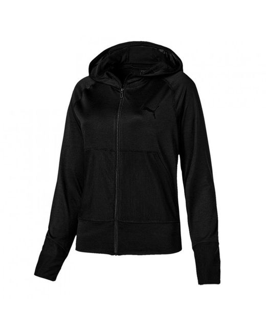 PUMA Black Knockout Sweat Jacket