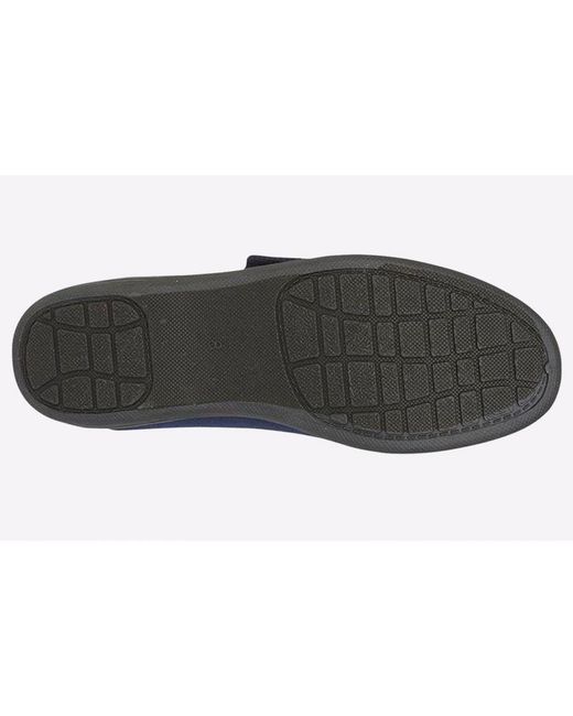 Zedzzz Blue Connor Slippers for men