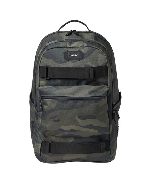 Oakley Gray 17.5L Street Skate Camo Backpack for men