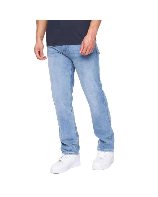 Henleys Blue Breeze Straight Fit Jeans for men