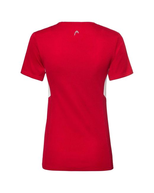 Head Regular T-Shirt in het Red
