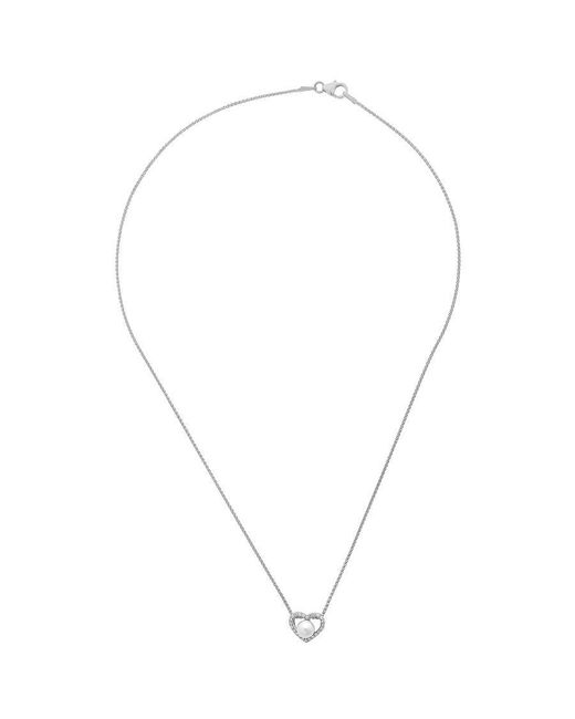 Orphelia Metallic 'Alberte' 925 Sterling Chain With Pendant