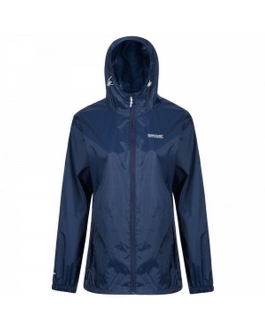 Regatta Blue Ladies Pk It Jkt Iii Waterproof Hooded Jacket