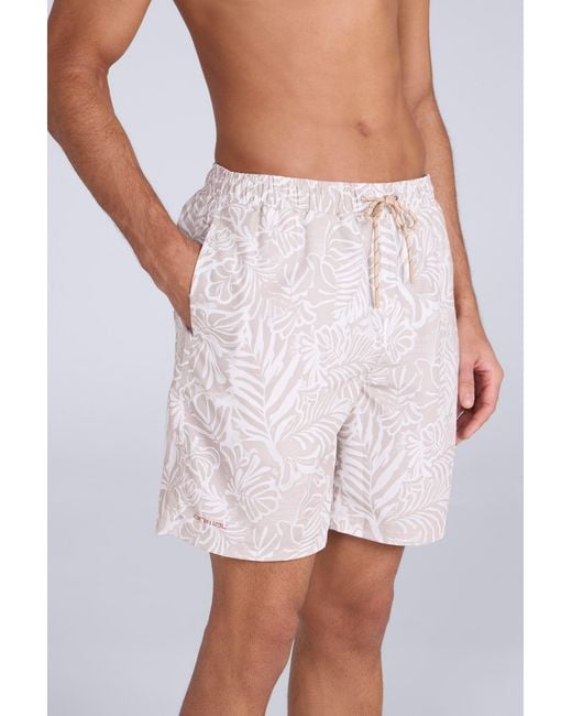 Mountain Warehouse Multicolor 'Deep Dive' Printed Boardshorts Quick Dry Summer Swimming Trunks for men