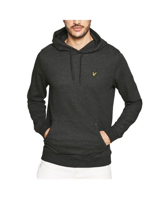 Lyle & Scott Gray And Ml416Vog Hoodies Long Sleeve Winter Pullover Hooded Top for men