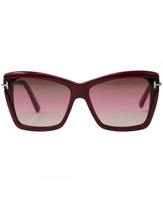 Tom Ford Brown Leah Ft0849 69F Sunglasses