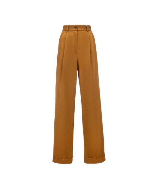 Bally Brown Ultra Flare Trousers