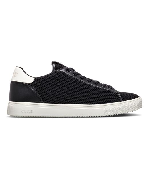 CLAE Black Adults Low Top Trainers for men
