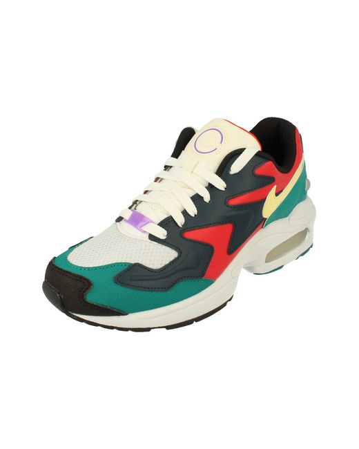 Nike Green Air Max2 Light Sp Trainers Multicoloured for men