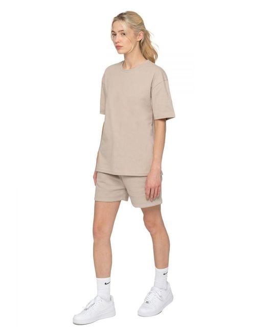 Enzo Natural T-Shirt Tracksuit With Shorts
