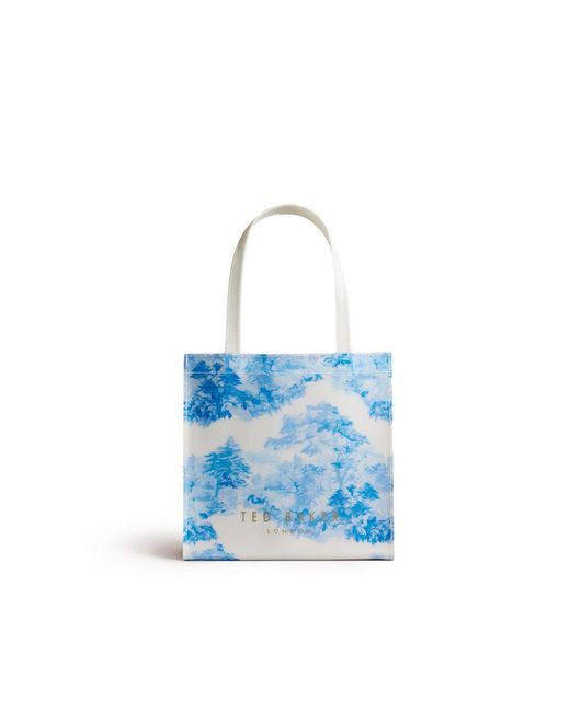 Ted Baker Blue Roxcon New Romantic Small Printed Icon Bag