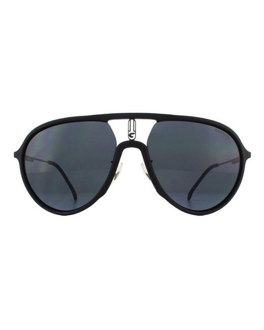 Carrera Gray Aviator Matte Sunglasses Metal (Archived) for men