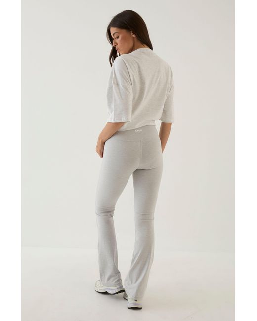 DSGN Studio Black Marl Flare Legging