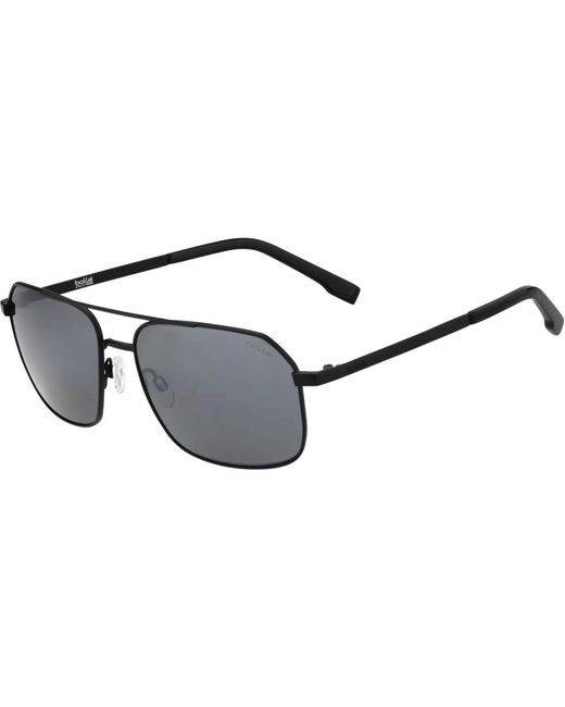 Bolle Black Bollé Navis Matte Square Sunglasses