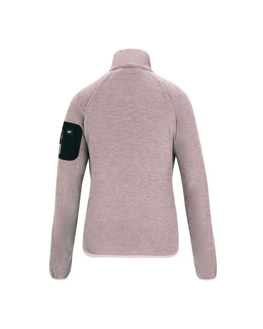 Regatta Purple Ladies Rivendell Full Zip Fleece Jacket (Powder Lilac)