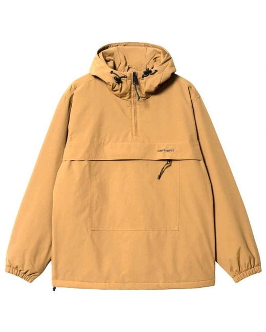 Carhartt Metallic Wip Sable Windbreaker Pullover Jacket for men