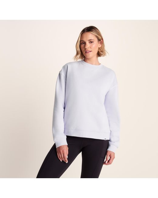 TOG24 White Lillia Sweat Pale Polycotton