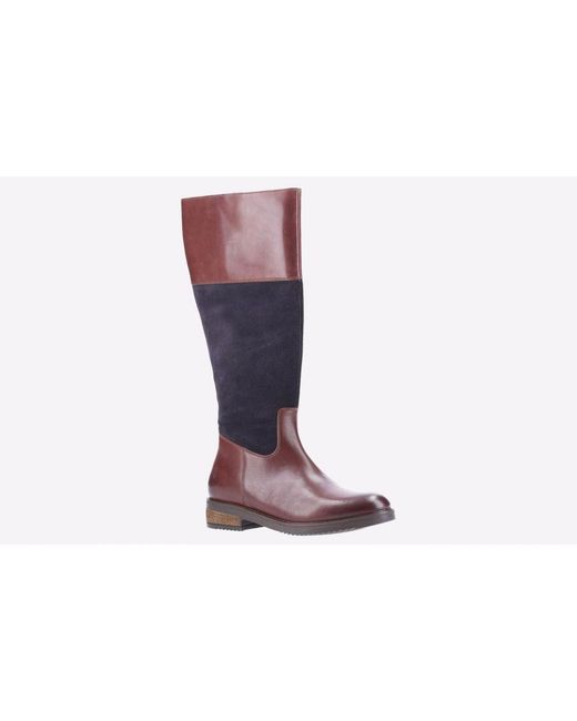 Hush Puppies Purple Kitty Leather
