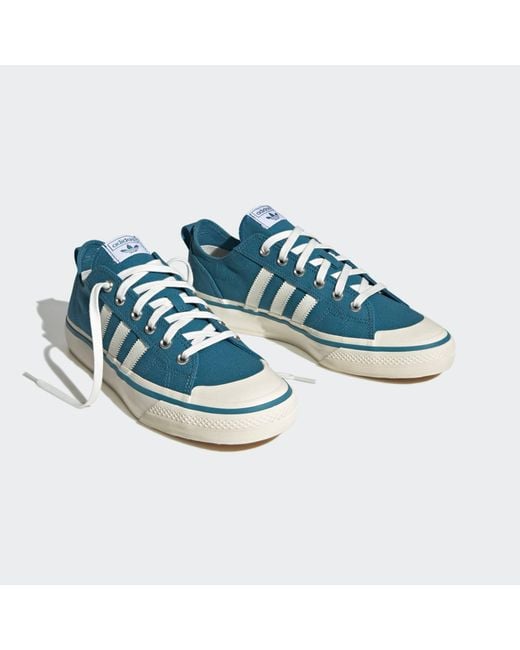 Adidas Originals Blue Nizza Rf 74 Shoes for men