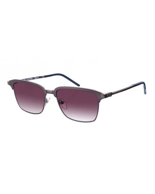 Marc Jacobs Purple Marc-137-S Square Shaped Metal Sunglasses