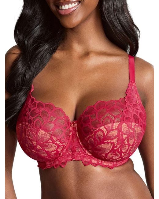 Panache Red Allure Full Cup Bra