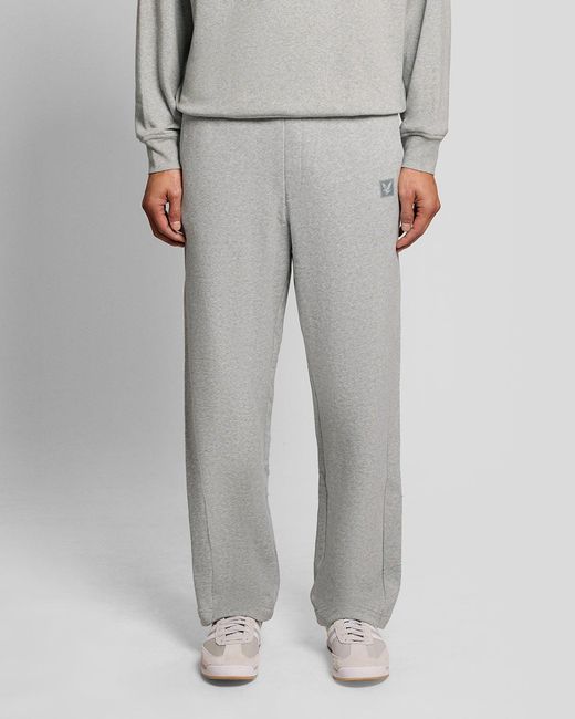 Lyle & Scott Gray Loungewear Straight Leg Jogger