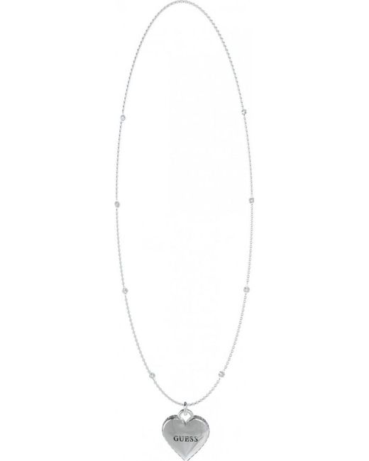 Guess White Jubn02232Jwrht-U Ladies Necklace