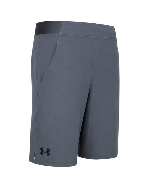 Under Armour Gray Vanish Snap Shorts for men