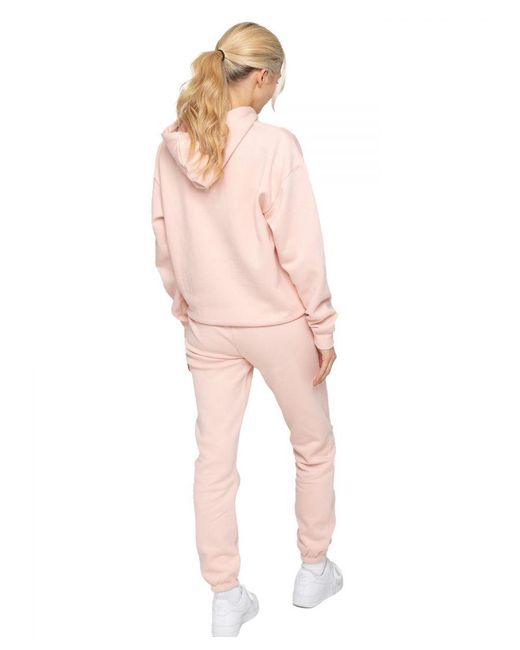 Enzo | Dames Oversized Pullover Hoodie in het Pink