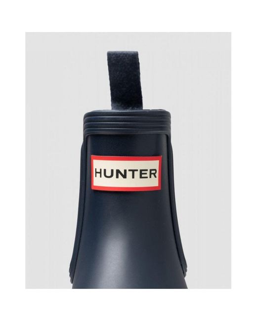 Hunter Blue Original Chelsea Boots