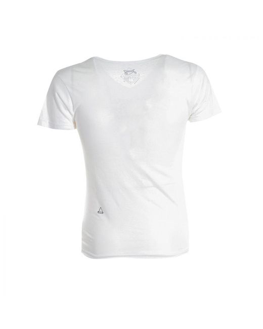 ELEVEN PARIS Jopi-t-shirt Met Korte Mouwen in het White voor heren