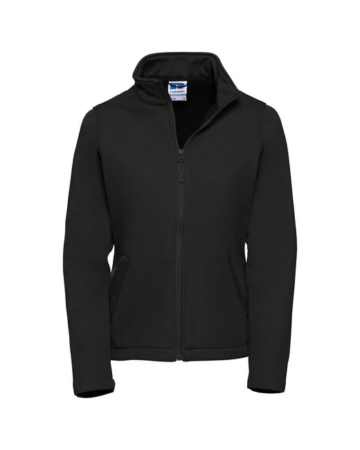 Russell Black Ladies Smart Soft Shell Jacket