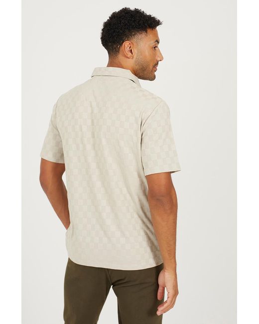 Brave Soul White Cotton Jersey Graphic T-Shirt for men