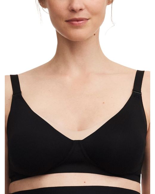 Chantelle Black Pure Maternity Nursing Bra
