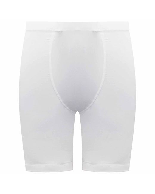 Nike White Dri-Fit Compression Shorts for men