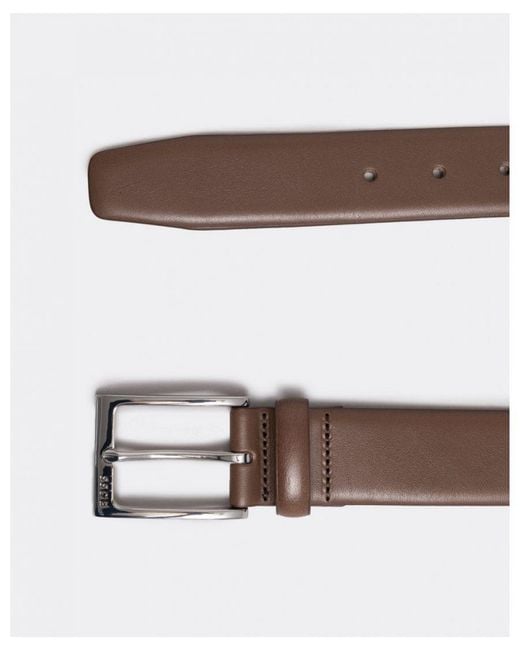 Boss Brown Boss Evan_Sz35 Leather Belt for men
