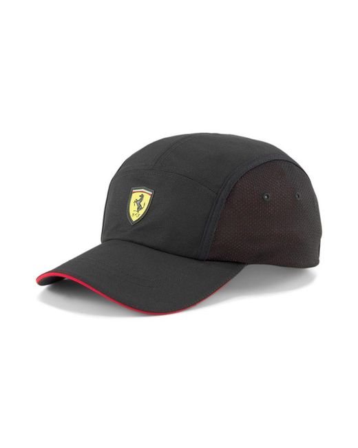 PUMA Black Scuderia Ferrari Sptwr Statet Baseball Cap for men