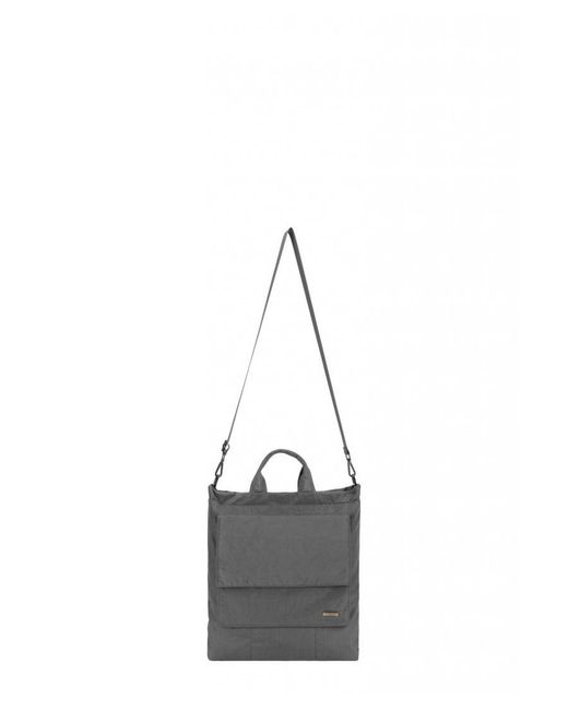 Smith & Canova Gray Portrait Nylon Tote