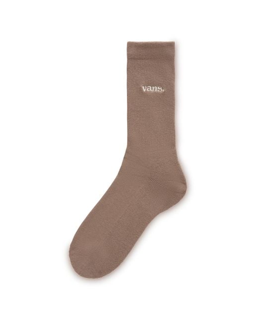 Vans Brown Off The Road Crew Socks for men
